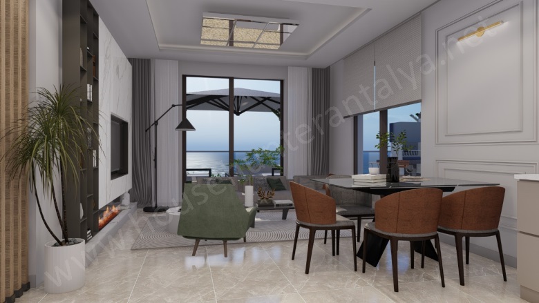 Merkez Gazimağusa Satılık Daire |  1+1 Oda | 70M2 6.000.000Tl | 5. Kat | 1 Banyo | 1 Yatak Odası Resim-2