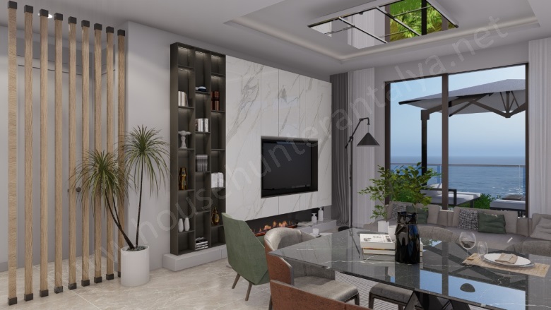 Merkez Gazimağusa Satılık Daire |  1+1 Oda | 70M2 6.000.000Tl | 5. Kat | 1 Banyo | 1 Yatak Odası Resim-3