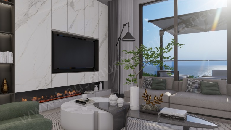 Merkez Gazimağusa Satılık Daire |  1+1 Oda | 70M2 6.000.000Tl | 5. Kat | 1 Banyo | 1 Yatak Odası Resim-5