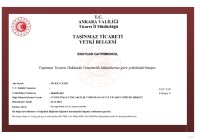 Taşınmaz Ticareti Yetki Belgesi