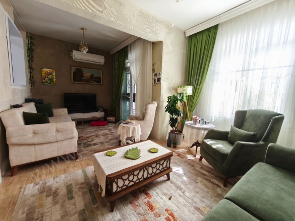 Kadınlar Denizi Mah. Kuşadası Satılık Villa |  3+1 Oda | 110M2 6.300.000Tl  Krediye Uygun  | Villa | Klima | 2 Banyo | 3 Yatak Odası Resim-4