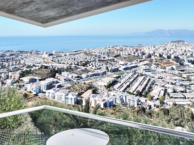 Satılık Daire 2+1 Kusadasi Merkezede Deniz Manzarali Lüx Complex Kuşadası Değirmendere Mah