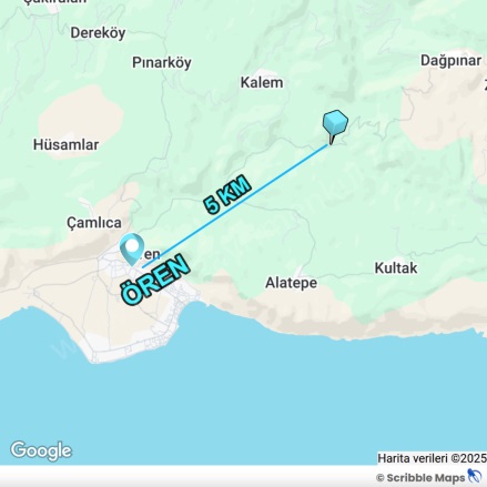 Dağpınar Mah. Menteşe Satılık Tarla |  465M2 1.250.000Tl Resim-3