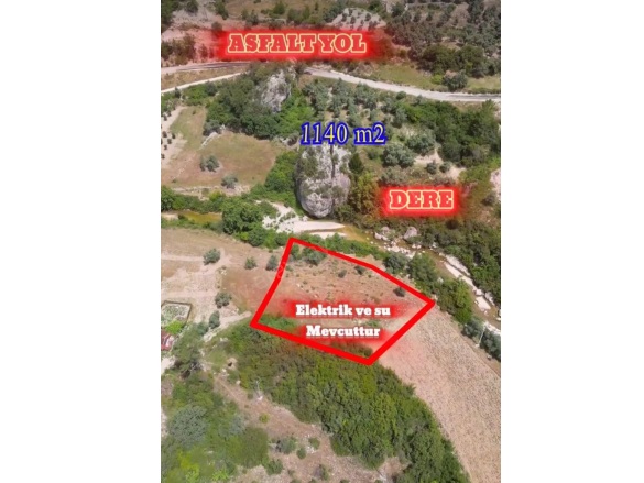 Dağpınar Mah. Menteşe Satılık Tarla |  1140M2 1.750.000Tl Resim-2