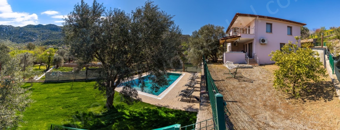 Selimiye Mah. Marmaris Satılık Villa |  4+1 Oda | 215M2 40.000.000Tl Eşyalı  | Müstakil | Kat Kaloriferi | 2 Banyo | 4 Yatak Odası Resim-4