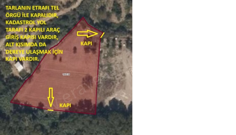 Dere Mah. Milas Satılık Arsa |  4328M2 6.000.000Tl Resim-5