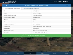 Menteşe Dağpınar Mah. Satılık Arsa 8788 M2