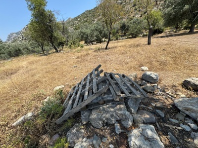 Bozburunda Denize Yakın Dümdüz Satılık Tarla Marmaris Bozburun Mah