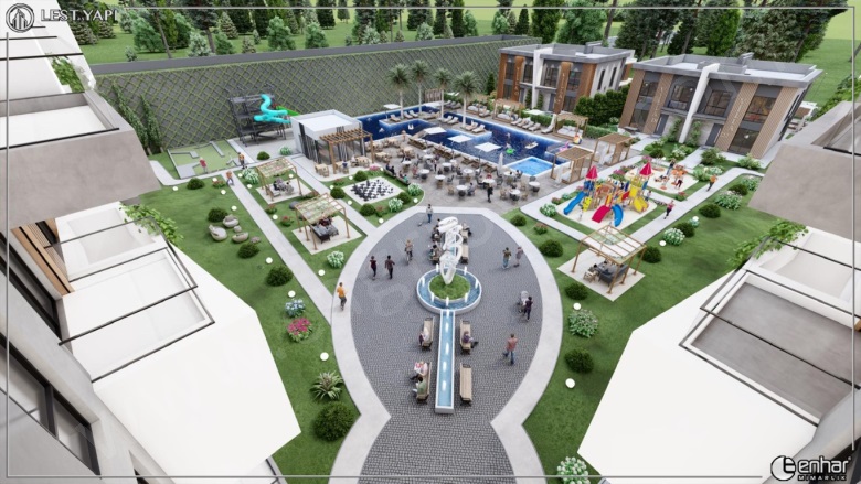 Altıntaş Mah. Aksu Proje Tamamlanan | 1+1,2+1170.000$ - 195.000$ Resim-3