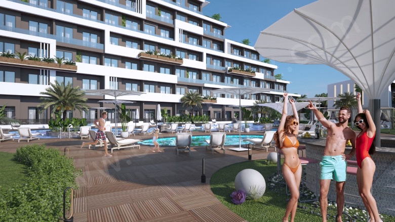 Altıntaş Mah. Aksu Proje Devam Eden | 1+1,2+1180.000€ - 205.000€ Resim-2