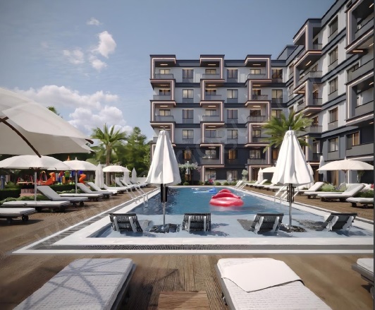 Altıntaş Mah. Aksu Proje Devam Eden | 1+1,2+1124.900€ - 177.900€ Resim-3