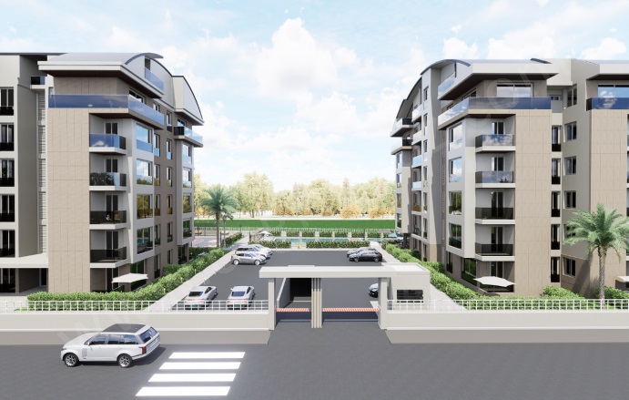 Altıntaş Mah. Aksu Proje Devam Eden | 1+1,2+1,3+1,4+1140.000$ - 460.000$ Resim-2