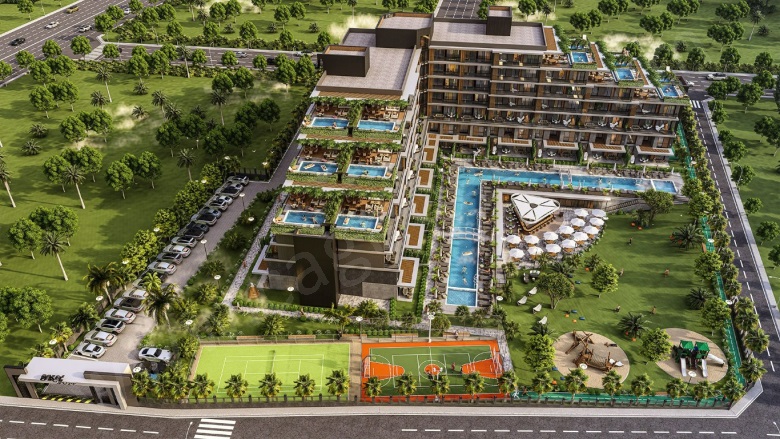 Altıntaş Mah. Aksu Proje Devam Eden | 1+1,2+1,3+1,4+1162.500$ - 465.000$ Resim-3