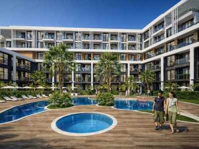 Fort Laufend Immobilienprojekt In  Türkei, Antalya, Aksu, Altintas Str. , 63 m2