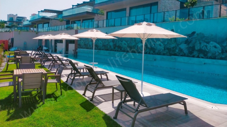 Bitez Mah. Bodrum Satılık Villa |  3+2 Oda |2.495.000€ | 3 Banyo | 3 Yatak Odası Resim-4