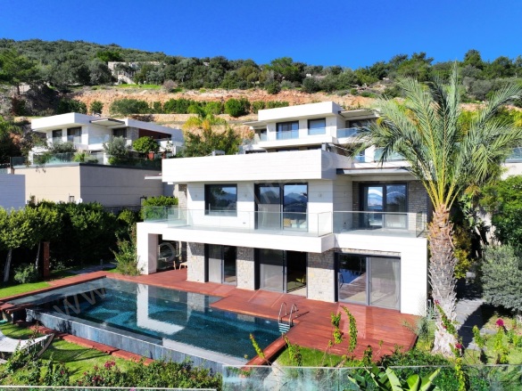 Eskiçeşme Mah. Bodrum Satılık Villa |  6+1 Oda | 850M2 3.500.000€ Eşyalı  | 5 Banyo | 6 Yatak Odası Resim-4