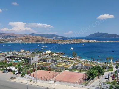 Bitez Asarlıkda 1+1 Deniz Manzaralı Ortak Havuzlu Lüx Rezidans Satılık Daire Bodrum Mah