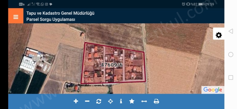 Gödene Mah. Meram Acil Satılık Tarla |  710M2 750.000Tl Resim-2