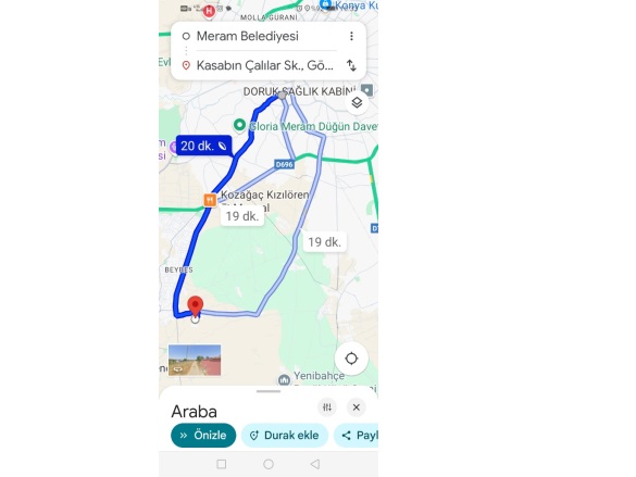 Gödene Mah. Meram Satılık Bağ |  716M2 1.800.000Tl Resim-4