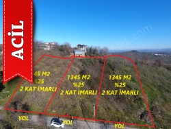 Akçakoca Aktaş Köyü Satılık Arsa 1345 M2