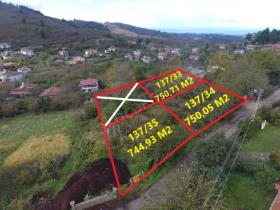 Aktaş Köyünde Parselenmiş İmarlı Deniz Manzaralı Satılık Arsa Lar Akçakoca
