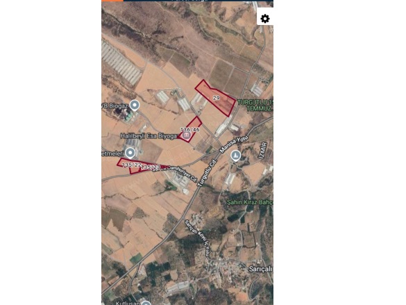 Halilbeyli Mah. Kemalpaşa Satılık Tarla |  23300M2 2.000.000Tl İmarlı  Resim-1