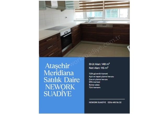 Barbaros Mah. Ataşehir Satılık Daire |  2+1 Oda | 148M2 17.900.000Tl  Krediye Uygun  | 16. Kat | Merkezi Isınma(Pay Ölçer) | 2 Banyo | 2 Yatak Odası Resim-5