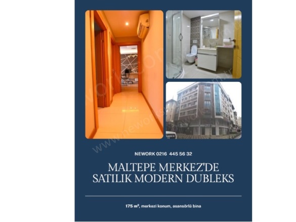 Bağlarbaşı Mah. Maltepe Satılık Daire |  3+2 Oda | 175M2 13.500.000Tl  Krediye Uygun  | Dubleks | Doğalgaz(Kombi) | 2 Banyo | 3 Yatak Odası Resim-2