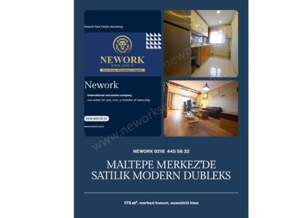 Bağlarbaşı Mah. Maltepe Satılık Daire |  3+2 Oda | 175M2 13.500.000Tl  Krediye Uygun  | Dubleks | Doğalgaz(Kombi) | 2 Banyo | 3 Yatak Odası Resim-5