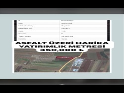 Şahinbey Zeytinli Mah. Satılık Tarla 19462 M2