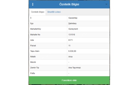 Kat Karşılığı Merkezi Konum İşlek Yol Üzeri Satılık Arsa Şahinbey Güneykent Mah