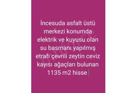Terrain For Sale in  Turkey, Gaziantep, Sehitkamil, Incesu neighborhood , 1135 m2