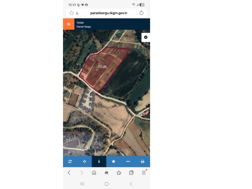 SARIÖMER KÖYÜNDE MÜCAVİR ALANDA SATILIK KOOP. HİSSESİ