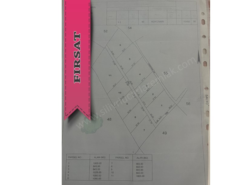 SİLİVRİ FENERKÖY MAHALLESİNDE SATILIK ARSA 650M2