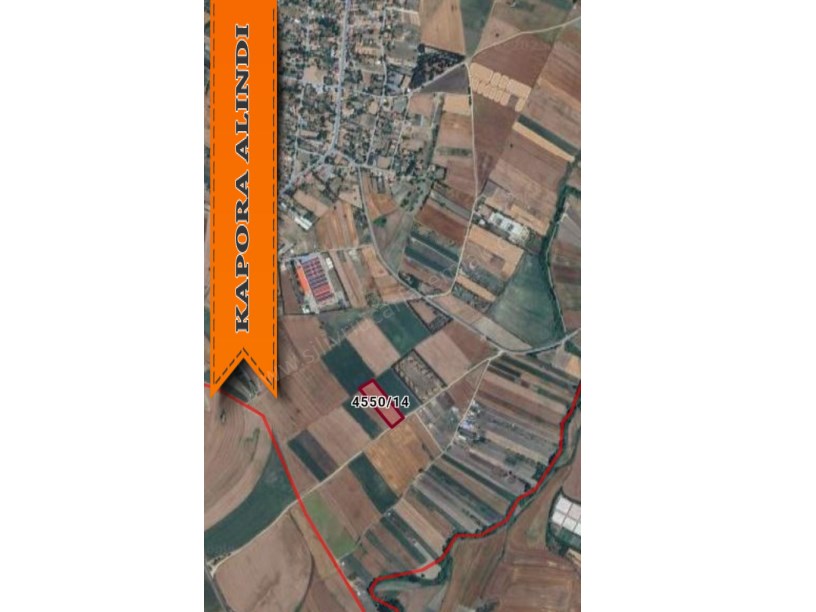 BÜYÜKKİLİÇLİ MAHHALLESİNDE SATILIK TARLA 9086M2