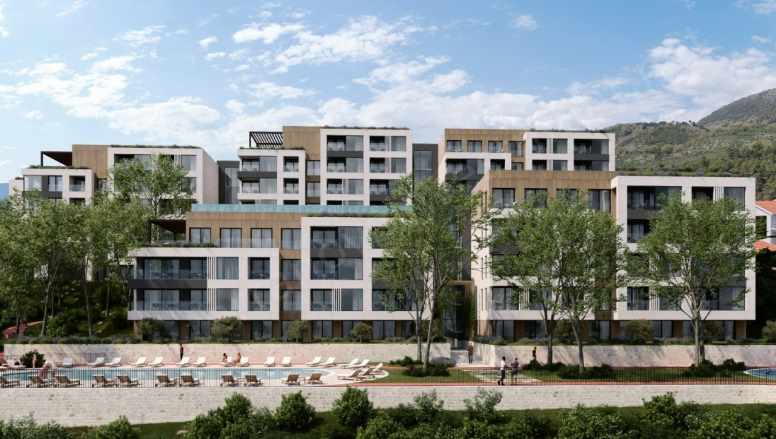 Tivatta Havuzlu Site içinde 1 Yatak Odalı 1+1 Satılık Daire