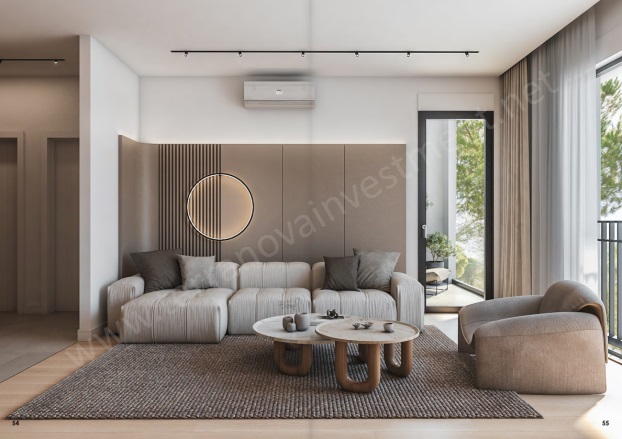 Radanovici Radanovici Satılık Daire |  1+1 Oda | 49M2 97.000€ | Zemin Kat | Klima | 1 Banyo | 1 Yatak Odası Resim-4