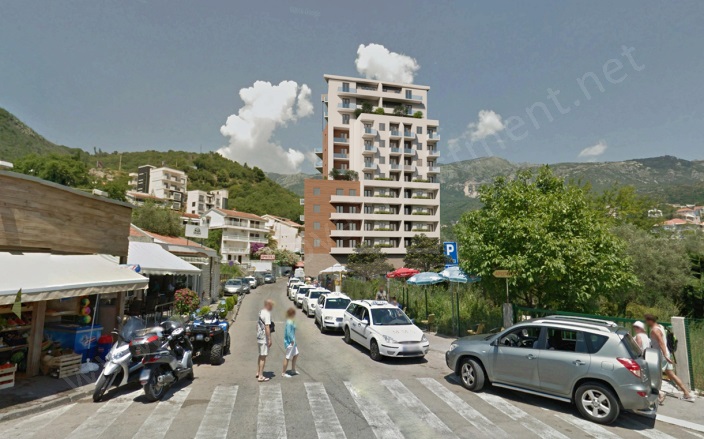 Becici Becici Satılık Daire |  1+1 Oda | 52M2 182.000€ | 5. Kat | Klima | 1 Banyo | 1 Yatak Odası Resim-1
