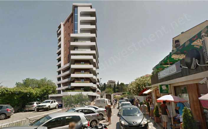 Becici Denize 300 Metre Full Manzaralı Taksitle Alım Fırsatı 1+1 Satılık Daire