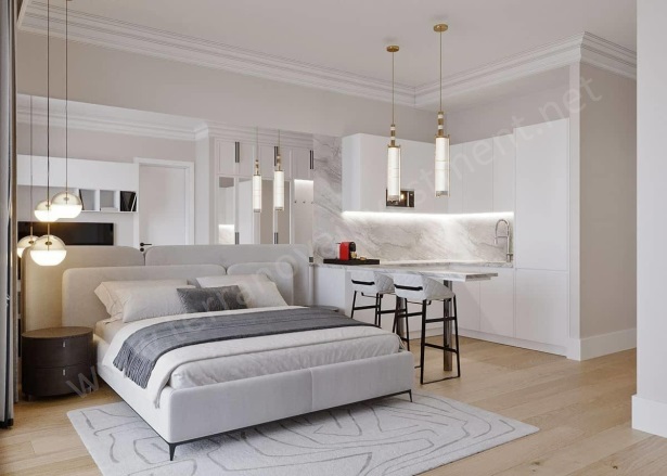 Herceg Novi Herceg Novi Satılık Daire |  1 Oda | 32M2 125.000€ | 1. Kat | Klima | 1 Banyo Resim-4