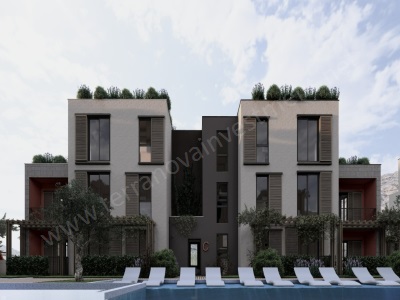 Kotorda Doğa Manzaralı Vadeyle Satın Alma İmkanı 2+1 Satılık Daire Radanovici