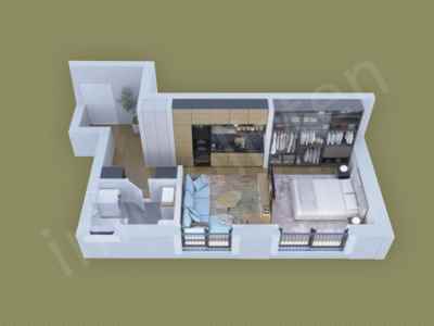 Wohnung Kaufen In  , Kotor, Radanovici, Radanovici , 1 Zimmer, 35 m2