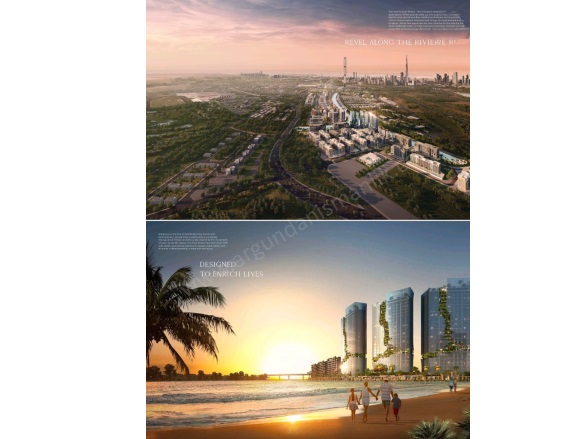 Azizi Riviera Dubai Satılık Daire |  Stüdyo Oda | 50M2 13.000.000Tl | 2. Kat | Klima | 1 Banyo Resim-2