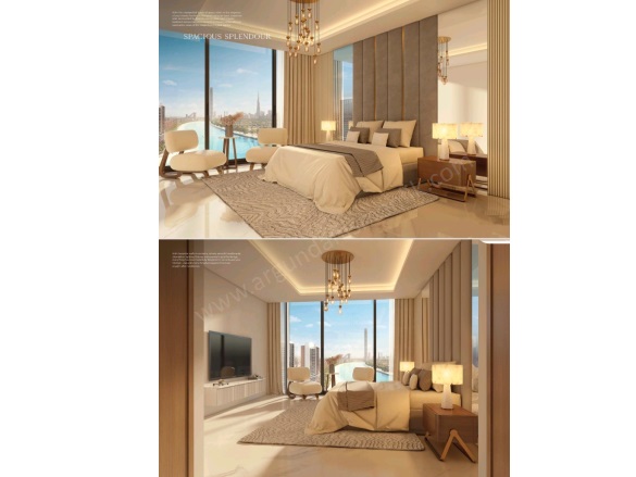 Azizi Riviera Dubai Satılık Daire |  Stüdyo Oda | 50M2 13.000.000Tl | 2. Kat | Klima | 1 Banyo Resim-4