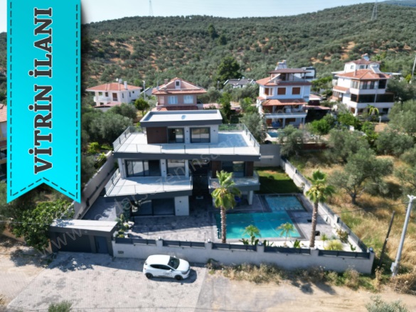 Altınoluk Mah. Edremit Satılık Villa |  5+1 Oda | 350M2 49.500.000Tl  Krediye Uygun  | Müstakil | Yerden Isıtma | 4 Banyo | 5 Yatak Odası Resim-1