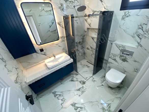 Altınoluk Mah. Edremit Satılık Villa |  4+1 Oda | 190M2 39.000.000Tl  Krediye Uygun  | Tripleks | Yerden Isıtma | 4 Banyo | 4 Yatak Odası Resim-4