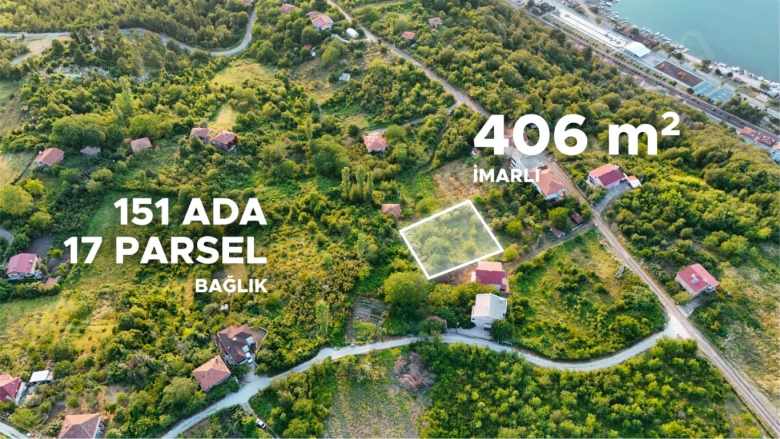 Bağlık Mahallesinde 406 M2 imarlı Satılık Arsa Abana Emlak