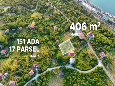 Bağlık Mahallesinde 406 M2 İmarlı Satılık Arsa Abana Emlak Mah