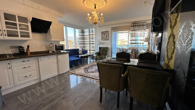 Mahmutlar Mah. Alanya Satılık Daire |  1+1 Oda | 85M2 138.000€  Krediye Uygun  | 7. Kat | Klima | 1 Banyo | 1 Yatak Odası Resim-3