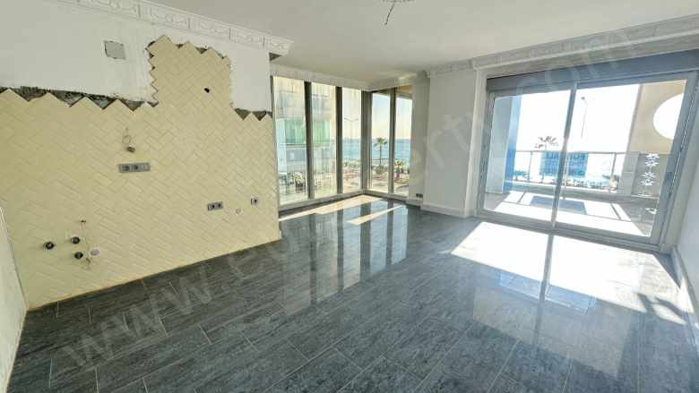 Alanya Mahmutlarda Full Deniz Manzaralı 2+1 Eşyasız Satılık Daire Mahmutlar Mah